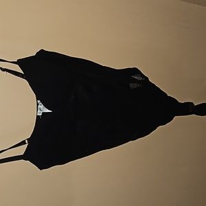 Bozzolo small black bodysuit